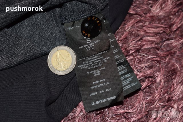 G-Star Raw Men's  Harm Ezra Long Sleeve T-Shirt Sz S, снимка 11 - Блузи - 35758026