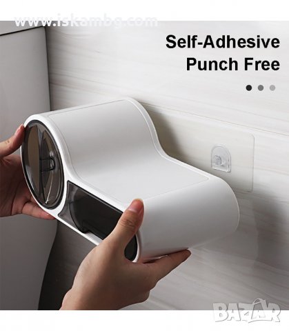 ДИСПЕНСЪР ЗА ТОАЛЕТНА ХАРТИЯ С ПОСТАВКА ЗА ТЕЛЕФОН И ЧЕКМЕДЖЕ - код 37500, снимка 3 - Други стоки за дома - 33886824