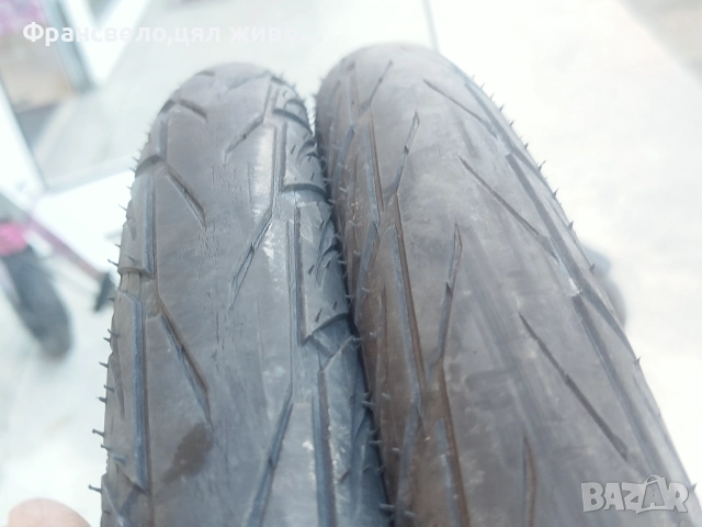 Чифт 28 цола гуми против пукане за велосипед колело continental contact plus 47 622, снимка 4 - Части за велосипеди - 52180475