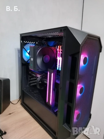 Бюджетен геймърски компютър R7 5700x / RTX 3060ti 8GB / 32GB, снимка 2 - Геймърски - 53135220