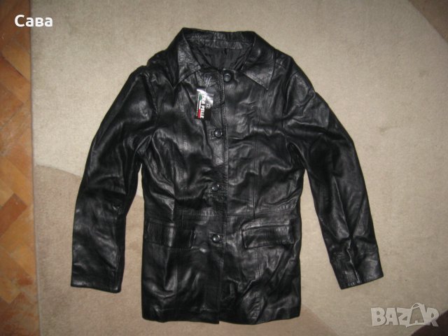 Кожен тренч.  дамски,л, снимка 3 - Палта, манта - 17541871