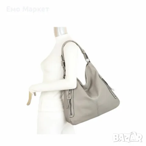 Стилна и практична дамска чанта тип торба, снимка 12 - Чанти - 50160564