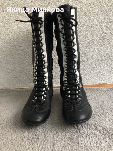 Дамски ботуши Fornarina, естествена кожа, снимка 2 - Дамски ботуши - 52219773