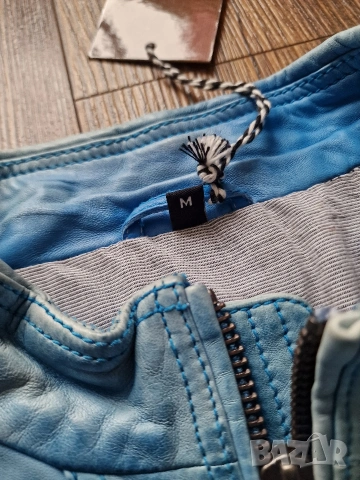 Страхотно мъжко яке , естествена кожа размер М , ново с етикет, , снимка 8 - Якета - 53202035