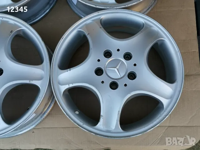 16’’5x112 originalni za mercedes 16”5х112 оригинални за мерцедес-№538, снимка 6 - Гуми и джанти - 48625026