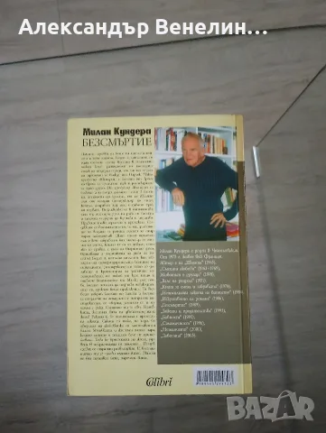 Милан Кундера - ,, Безсмъртие ", снимка 2 - Художествена литература - 55768364