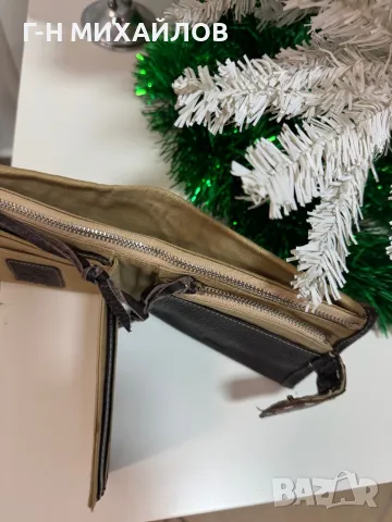 Мъжки портфейл от кожа на крокодил, снимка 6 - Портфейли, портмонета - 48564402