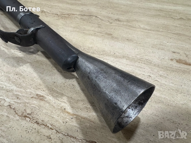 Много интересна капсулна пушка, тромбон, снимка 4 - Антикварни и старинни предмети - 52092216