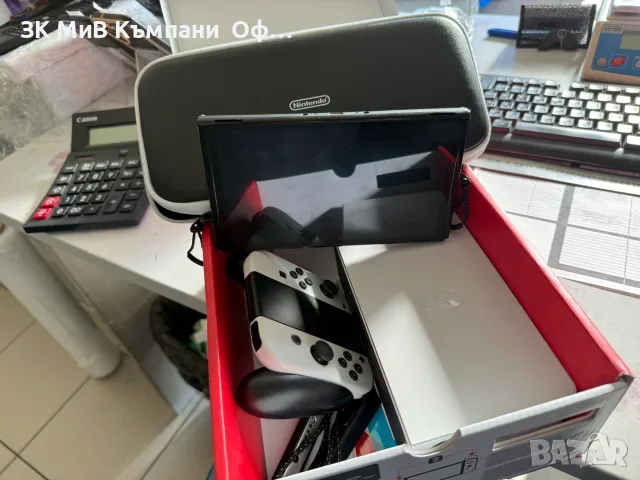 Nintendo Switch OLED HEG-001, снимка 4 - Nintendo конзоли - 56368139