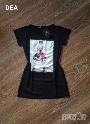 Черна туника M-20лв. НОВА Ferri Ferrucci, снимка 1