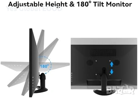 Thinlerain 15.6" монитор 1600×900 HDMI VGA, снимка 6 - Монитори - 53827750