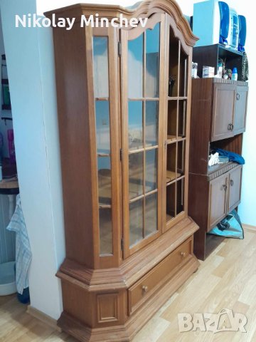 Витрина дъб, снимка 2 - Секции и витрини - 41568858