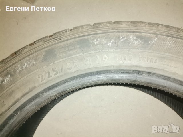 Продавам един брой зимна гума GENERAL 225/55/R19, снимка 6 - Гуми и джанти - 41001243