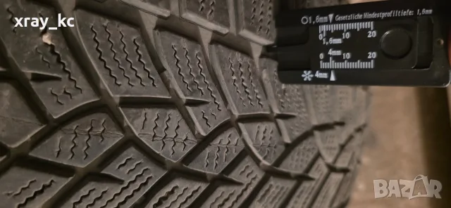 4 бр. Зимни гуми Goodyear 205/55 R17 (ДОТ 2020) – Символична цена, снимка 2 - Гуми и джанти - 56071583
