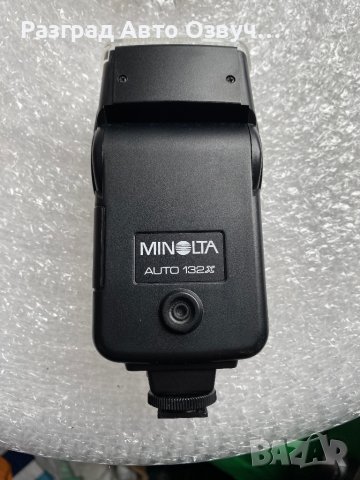 Minolta auto 132x - Flash Светкавица за фотоапарат ( Canon Nikon ), снимка 2 - Светкавици, студийно осветление - 40459023