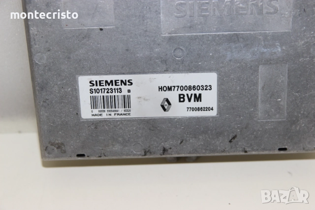 Моторен компютър Renault Espace II (1992-1996г.) HOM7700860323 / 7700862204 / S101723113, снимка 2 - Части - 51959227