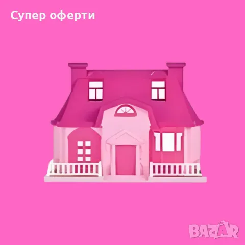 Комплект къщичка с каляска, конче и фигурки, снимка 2 - Кукли - 48812188