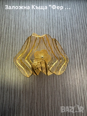 Златна гривна 14кт, снимка 5 - Гривни - 53430481