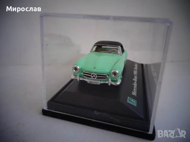 1:72 HONGWELL MERCEDES BENZ 190 SL ИГРАЧКА КОЛИЧКА МОДЕЛ, снимка 3 - Колекции - 47770661