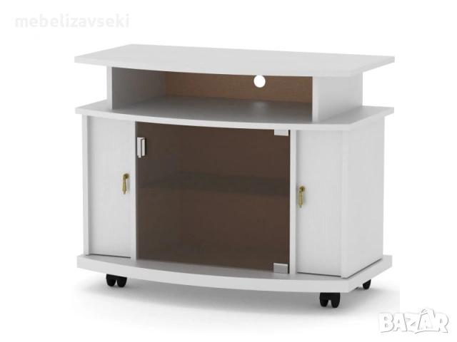 Нов! ТВ шкаф Компанит Америка, снимка 3 - Шкафове - 53807112