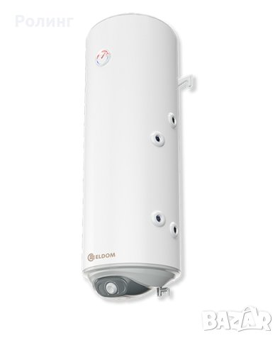 КОМБИНИРАН БОЙЛЕР 80 Л, С ДЯСНА СЕРПЕНТИНА, ЕМАЙЛИРАН, МАЛЪК ДИАМЕТЪР / Код: 08039SRWV, снимка 2 - Бойлери - 41042049