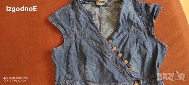 Л/ХЛ страхотна дънкова рокля , снимка 7 - Рокли - 41594330