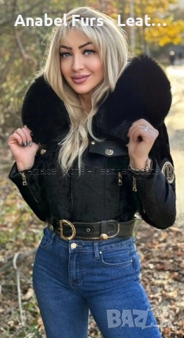 Дамски палта и якета от естествена кожа, снимка 13 - Палта, манта - 52315382