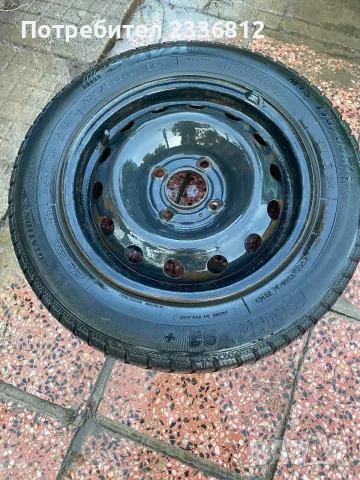 Метални джанти с гуми Пежо 206/ Peugeot 206- 4х108, PSA # 2140707 175/65/14, снимка 2 - Гуми и джанти - 56168557