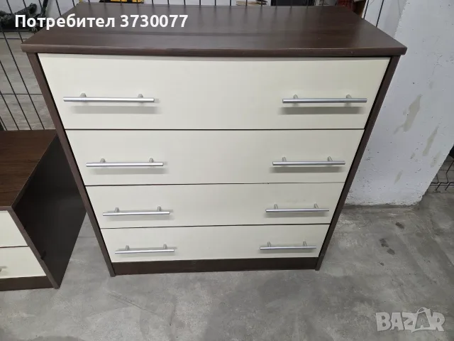 Скрин + 2 нощни шкафчета, снимка 3 - Скринове - 55853800