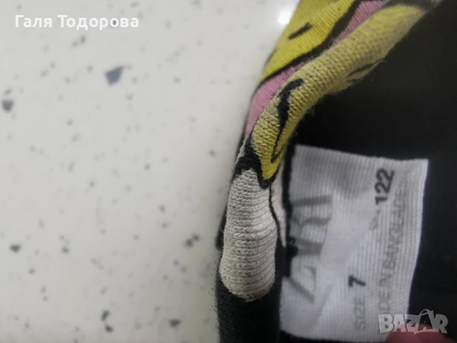 Комплект Зара клин и блуза 122см, снимка 5 - Детски комплекти - 51358880