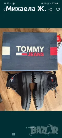 Нови дамски боти Tommy Jeans, снимка 5 - Дамски боти - 49793852