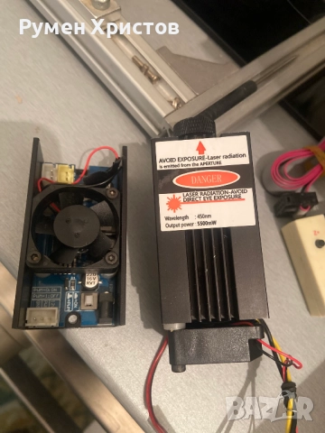 CNC 3018 мини лазерна гравираща машина, снимка 11 - Други машини и части - 52951290