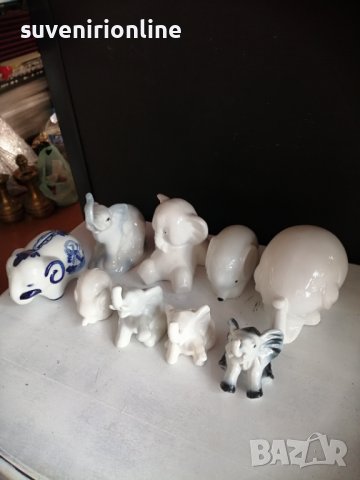 порцеланови слончета, снимка 2 - Статуетки - 40589601