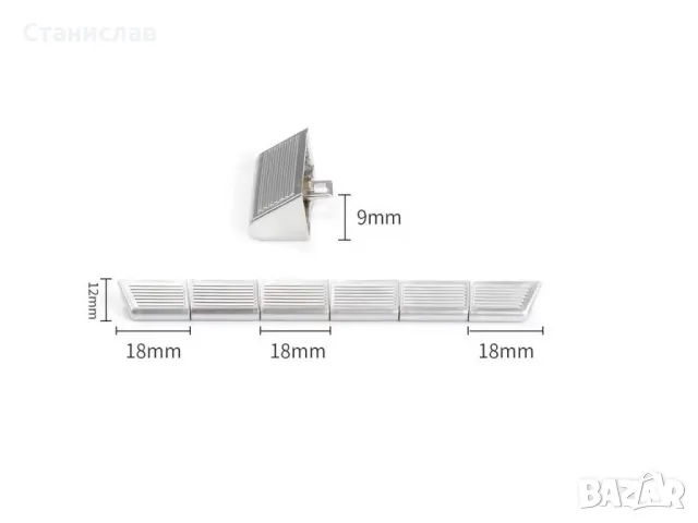 Mercedes S-Class W221 Бутон за заден климатик, снимка 3 - Части - 50221023