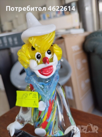 КРАСИВА ФИГУРА КЛОУН МОРАНО , снимка 4 - Колекции - 52477293