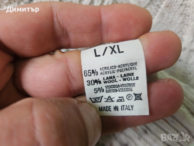 Mickey Mouse пуловер Disney L/XL ембродерия pullover , снимка 8 - Пуловери - 53491716