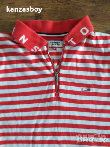 Tommy Hilfiger Jeans essential stripe polo dress relaxed fit - страхотна дамска рокля, снимка 4 - Рокли - 41580129