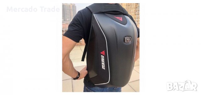 Раница за мотор, Мотоциклетна раница, Carbon, Черна, снимка 3 - Аксесоари и консумативи - 35942075