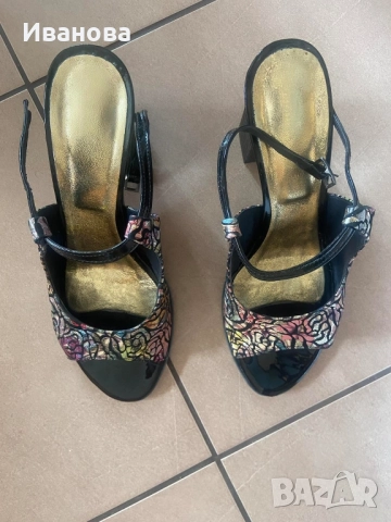 Елегантни сандали Габина/Gabina естествена кожа, снимка 2 - Сандали - 51471495