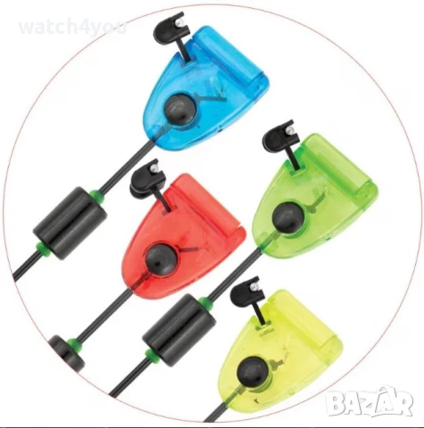 НОВ КОМПЛЕКТ СИГНАЛИЗАТОРИ ЗА ВЪДИЦА. ОБТЕГАЧИ. ЕЛЕКТРОННИ СИГНАЛИЗАТОРИ. СИГНАЛИЗАТОРИ ЗА КЪЛВАНЕ , снимка 9 - Такъми - 48975177