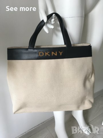 DKNY оригинална елегантна чанта, снимка 7 - Чанти - 41630215