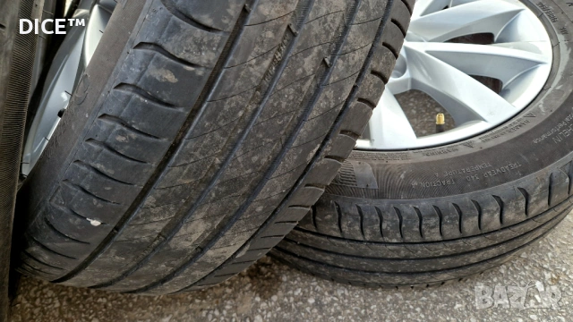 Шкода 16 5х112 лети джанти Skoda Octavia. 205/55/16 Мишелин , снимка 13 - Гуми и джанти - 53692820