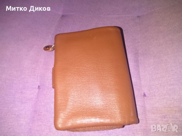 Кожен портфейл с два ципа 125х88мм, снимка 2 - Портфейли, портмонета - 36483148