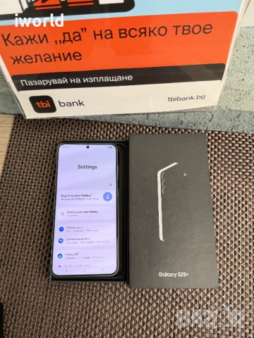 НОВ❗️ Samsung s25+ PLUS❗️ Лизинг от 48лв/м ❗️silver shadow ❗️ сив 256gb, снимка 4 - Samsung - 52304009