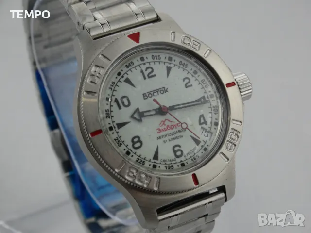 ВОСТОК АМФИБИЯ АВТОМАТИЧЕН ref: 74090Б “ЕЛЬБРУС”- FULL LUME, снимка 8 - Мъжки - 46699457