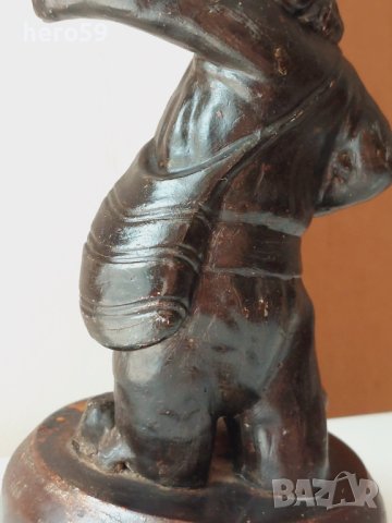 Стара метална фигура на Боримечката, снимка 5 - Колекции - 41611430