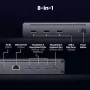 UGREEN Revodok Max 208 Thunderbolt 4 Dock, 8-в-1, единичен 8K или двоен 4K@60Hz дисплей, снимка 2