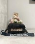 Черна чанта/реплика  Moschino , снимка 1 - Чанти - 39283928