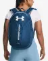 UNDER ARMOUR Hustle Lite Backpack Blue Синя Ученическа Раница Код P2985, снимка 4