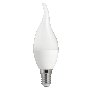 LED Лампа, Пламък 5W, E14, 4000K, 220-240V AC, Неутрална светлина, Ultralux - LFL51440, снимка 1 - Крушки - 40862018